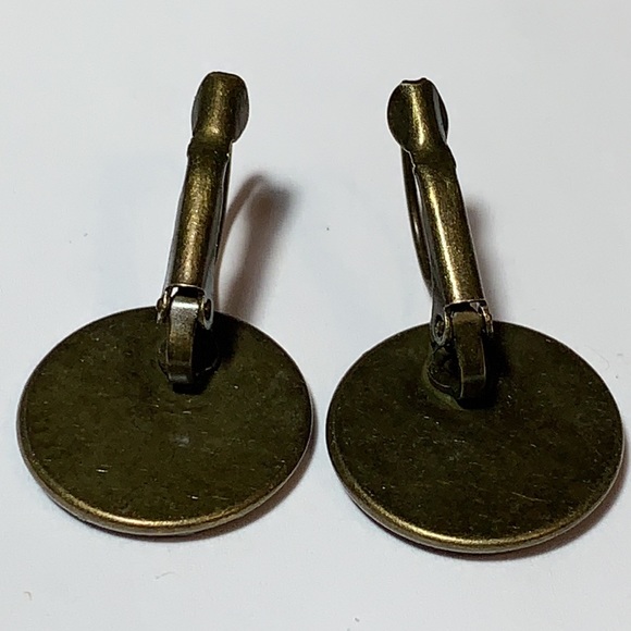 Earrings Gears French Levers - Picture 3 of 7